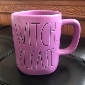 Rae Dunn Witch Please purple mug HTF